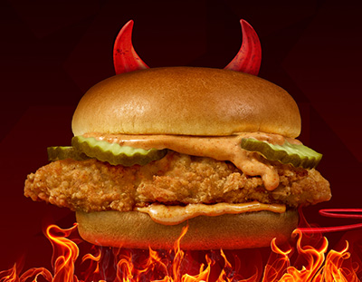 Hellacious Chicken Sandwich